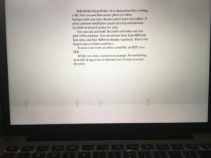 ommwriter italics ommwriter italics